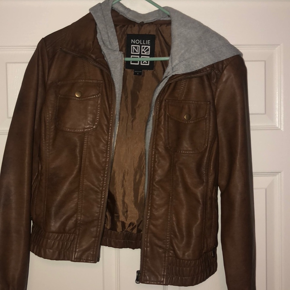 Leather jacket